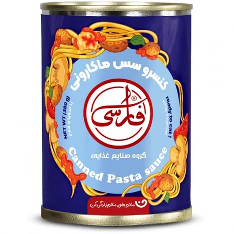 کنسرو عدسی 380گرمی فارسی