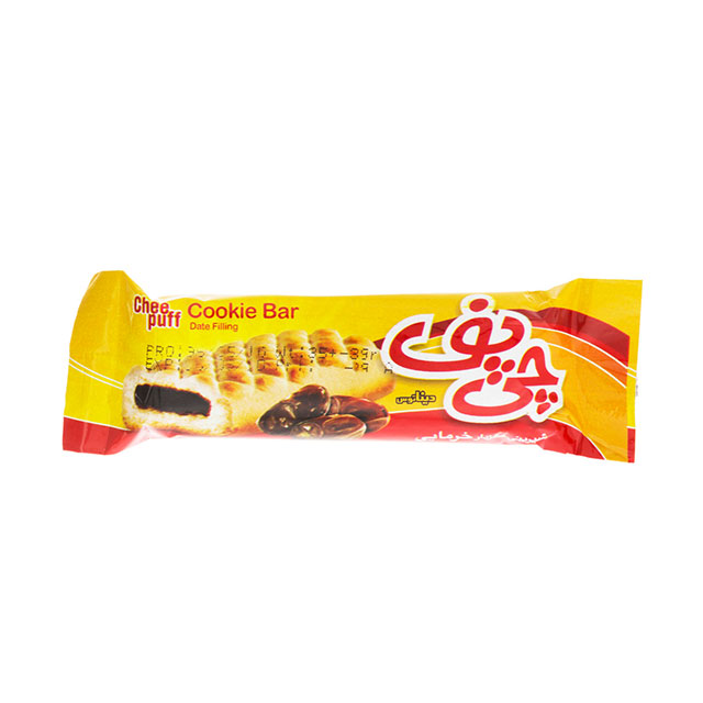 شیرینی مغزدار خرمایی کوچک 30گرمی چی پف