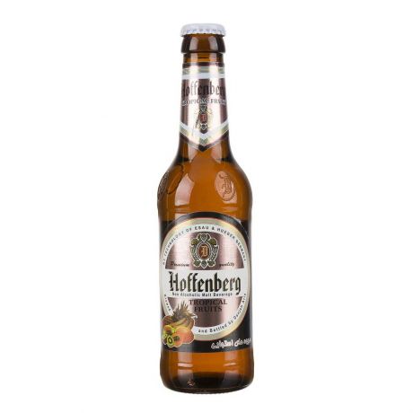 نوشیدنی مالت با طعم میوه های استوایی قوطی 330 میلی لیتری هوفنبرگ