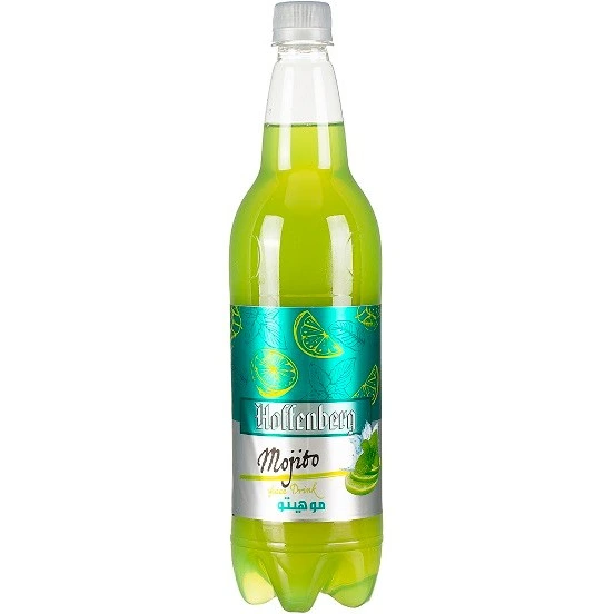 نوشیدنی گازدار با طعم موهیتو بطری 1 لیتری هوفنبرگ