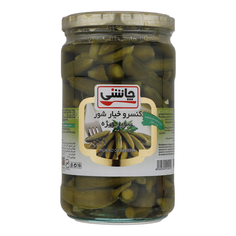 خیارشور سوپر ویژه 640گرمی چاشنی