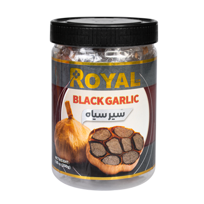 سیر سیاه 200گرمی رویال