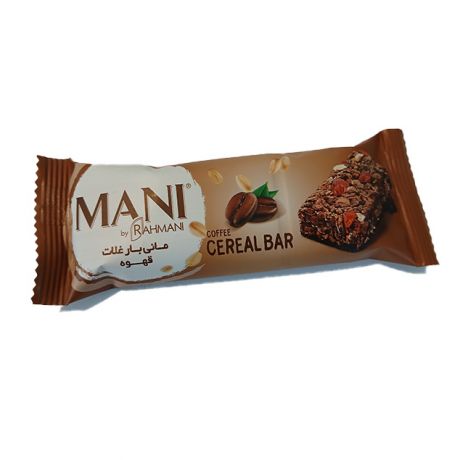 مانی بار غلات قهوه 25گرمی مانی