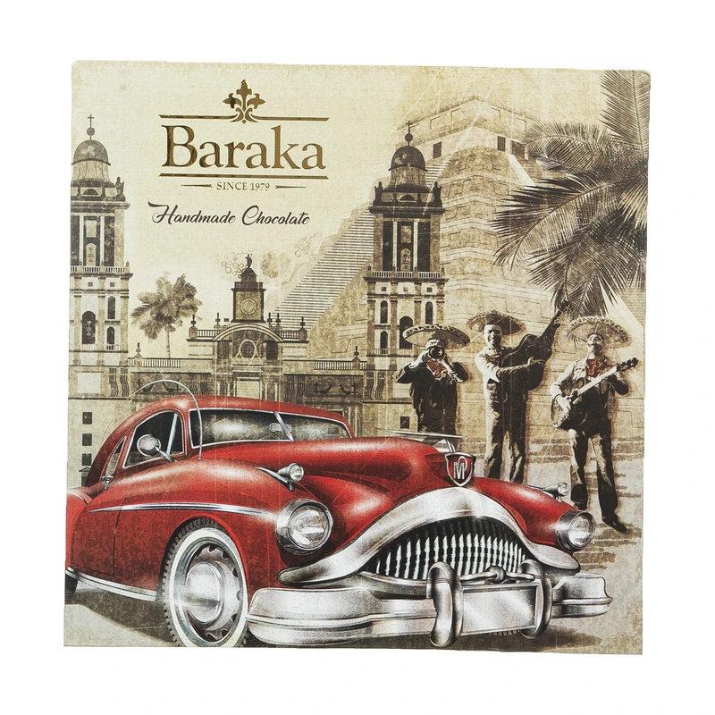 شکلات کادویی دست ساز طرح مونت کارلو 175 گرمی باراکا