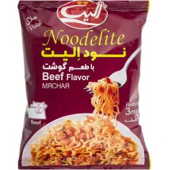 نودل سبوسدار با طعم گوشت الیت 75 گرمی