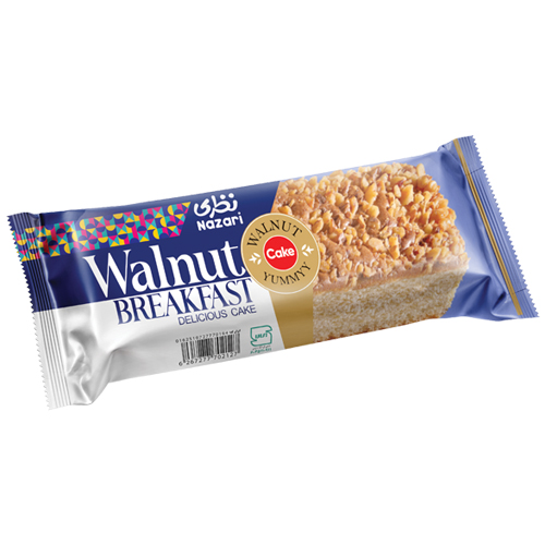 کیک روغنی گردویی 107 گرمی نظری