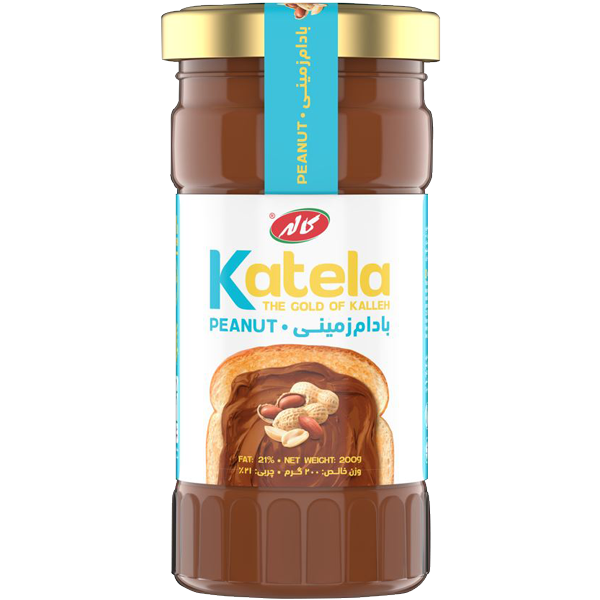 دسر شیری پاستوریزه با بادام زمینی 200 گرمی کاتلا کاله