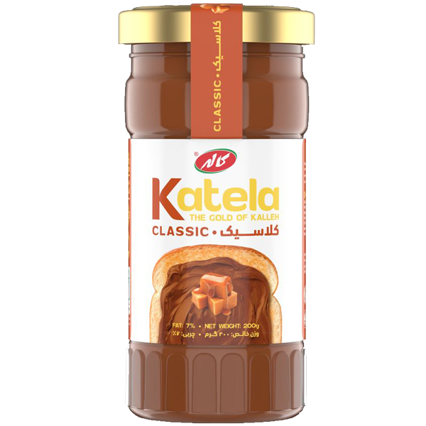 دسر شیری پاستوریزه با کارامل 200 گرمی کاتلا کاله