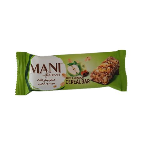 مانی بار غلات 25 گرمی سیب و دارچین