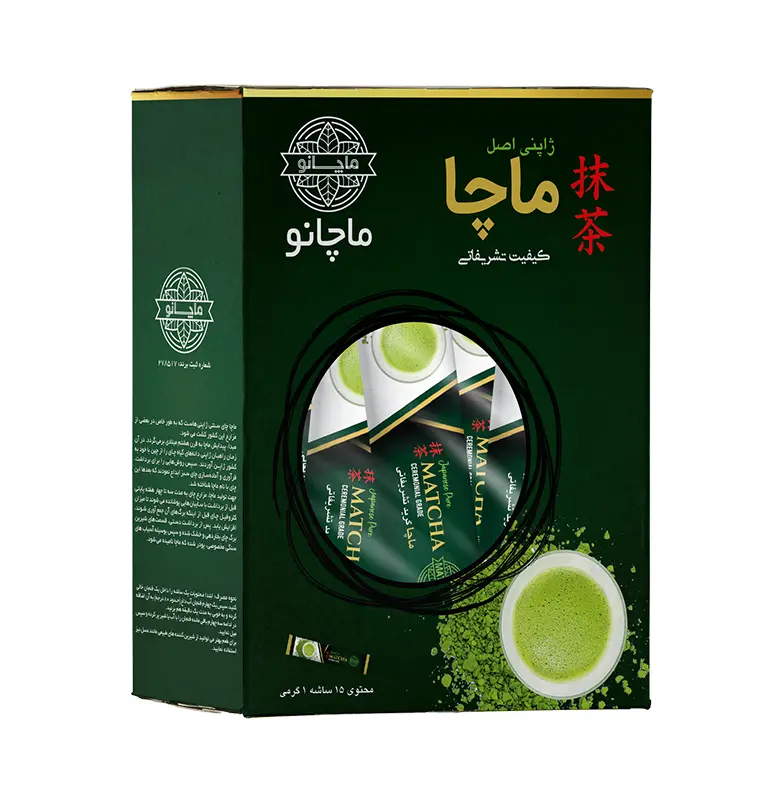 چای سبز ماچا تشریفاتی 0/5 گرمی ماچانو