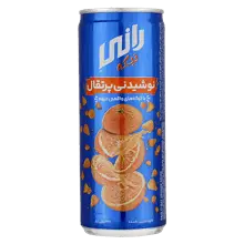 نوشیدنی میوه ای بدون گاز با طعم پرتقال دبل چانک 240 سی سی رانی