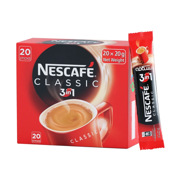 پودر مخلوط قهوه فوری 3 در 1 ساشه ای نسکافه