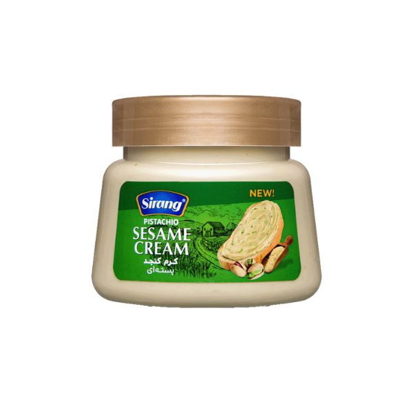 کرم کنجد پسته ای 350 گرمی سیرنگ