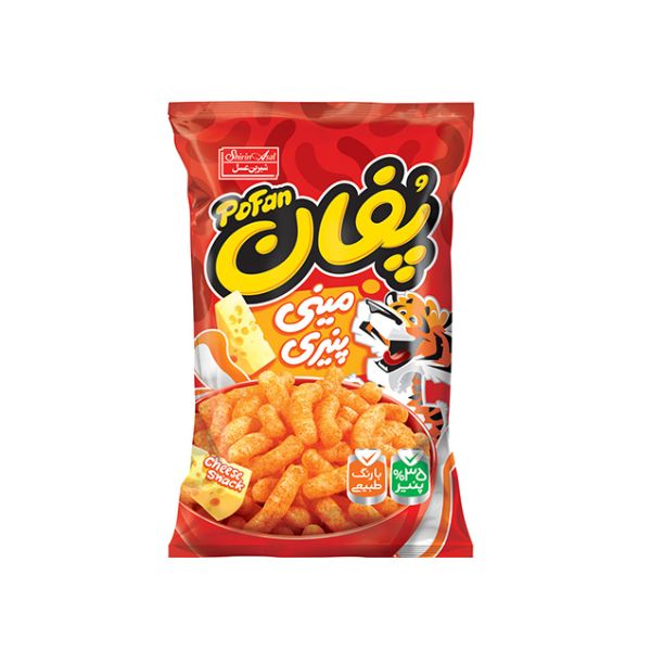 اسنک پنیری توپی پفان 40 گرمی شیرین عسل