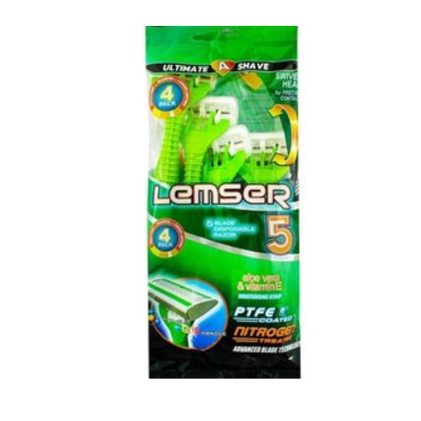 تیغ اصلاح پنج لبه صابوندار لمسر