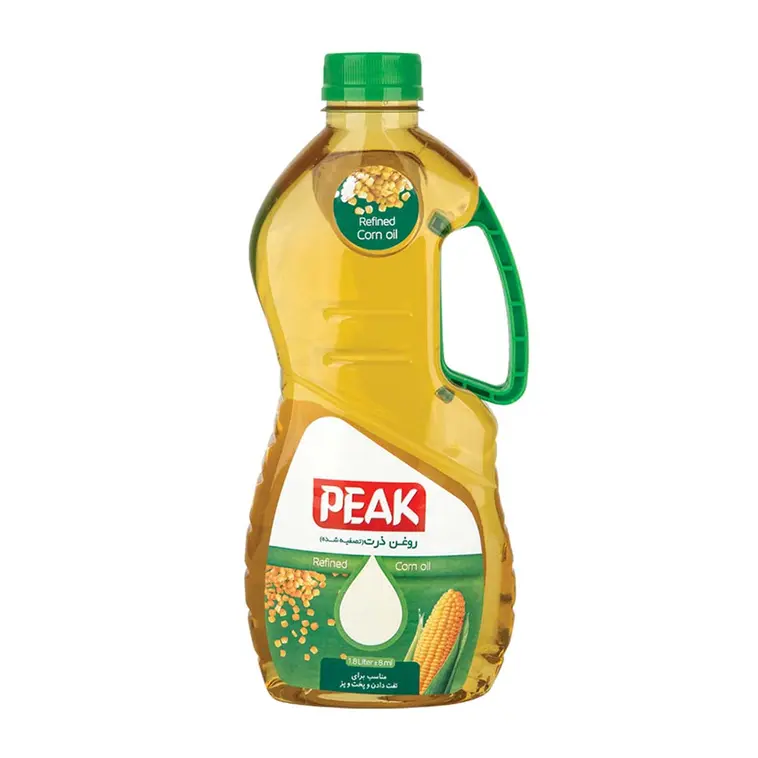 روغن ذرت پخت و پز 1.8 لیتری پیک