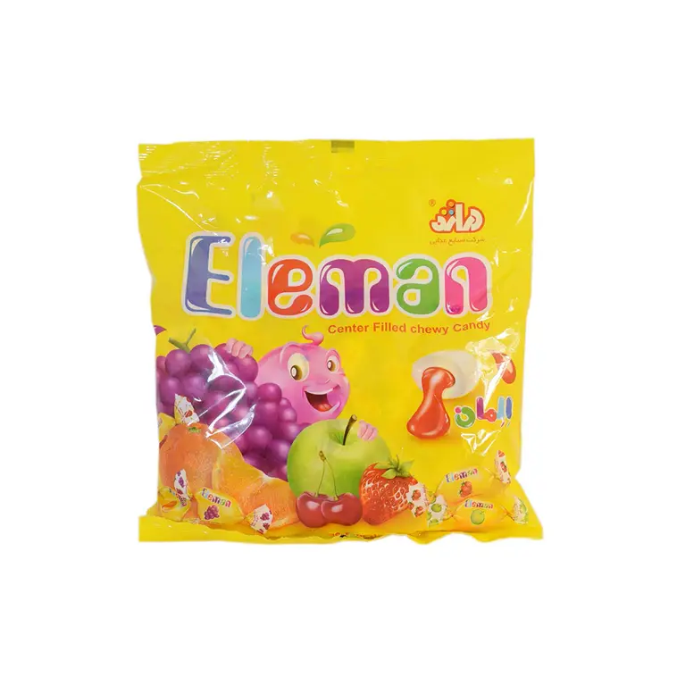 تافی با مغزی میوه ای 300 گرمی المان دراژه