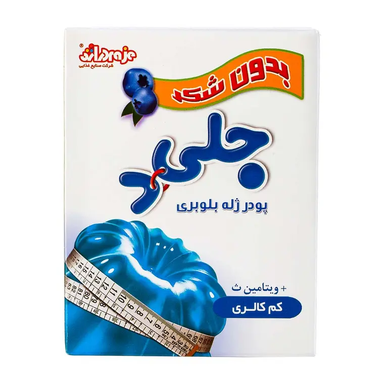 پودر ژله بدون شکر با طعم بلوبری 25 گرمی جلی دی