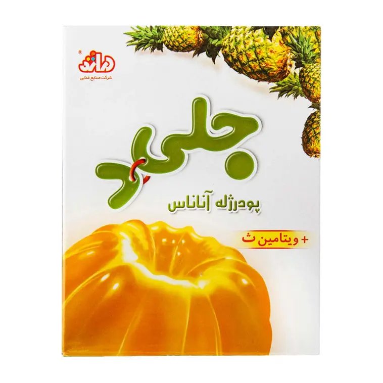 پودر ژله بدون شکر با طعم آناناس 25 گرمی جلی دی