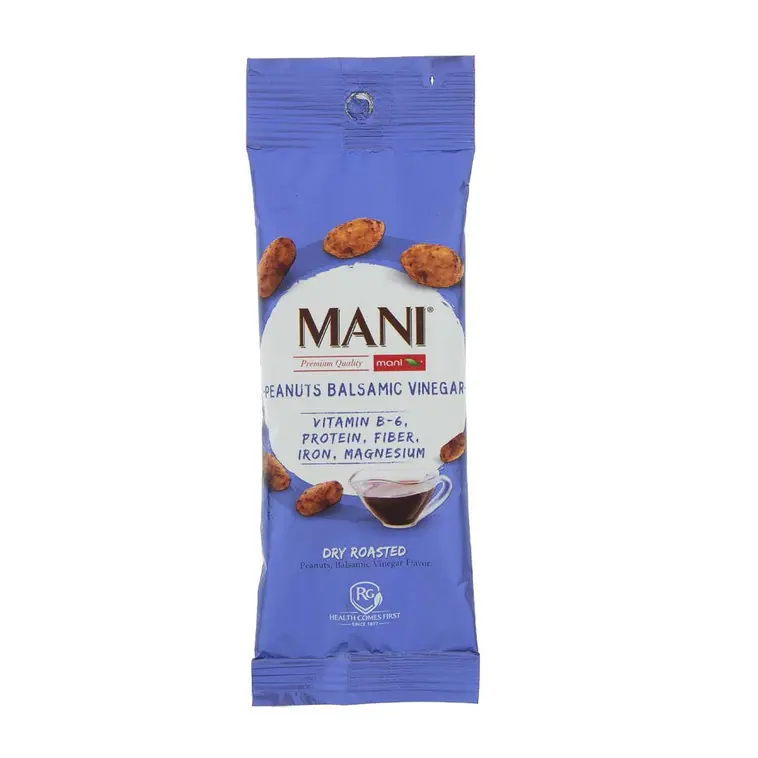 بادام زمینی با طعم سرکه نمکی 35 گرمی مانی