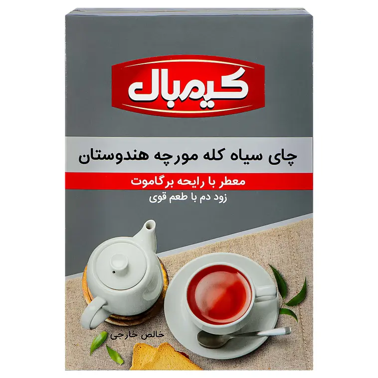 چای سیاه خارجی کله مورچه ای معطر با رایحه برگاموت کیمبال