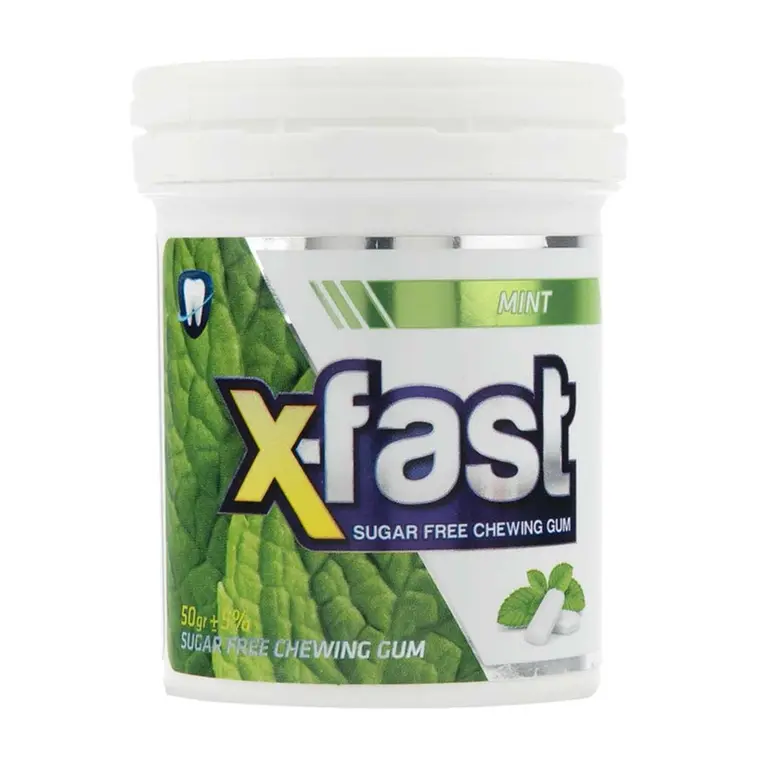 آدامس با طعم نعنا اکس فست 24 گرمی