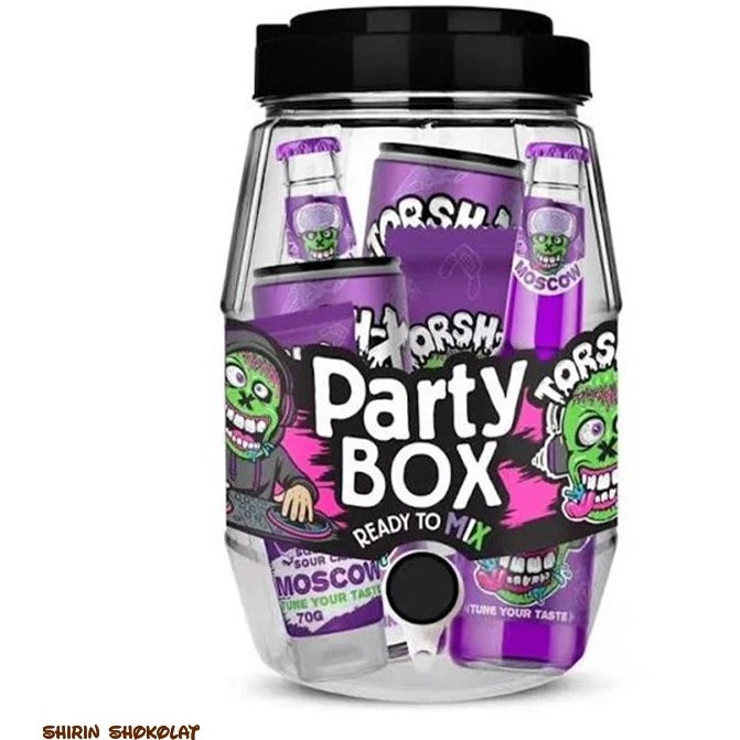 پارتی باکس پاتایا همراه با کلمن 6 عددی ترش اکس