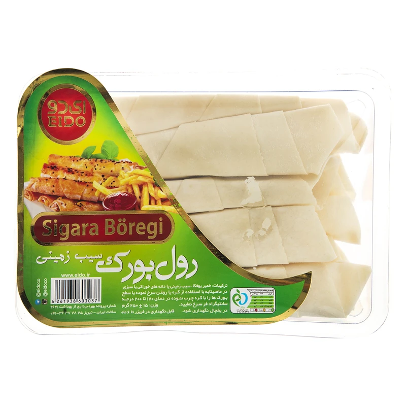 رول بورک سیب زمینی 250 گرمی ای دو