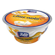 خامه صبحانه عسلی کم چرب 100 گرمی هراز