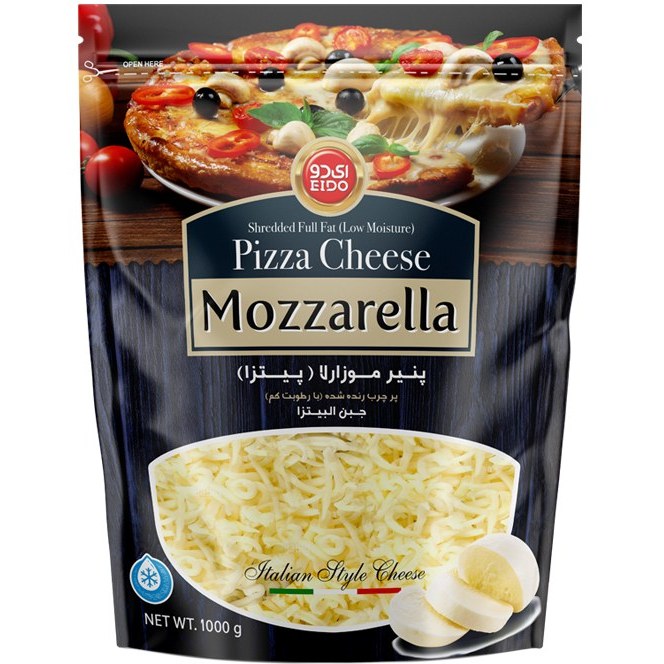 پنیر موزارلا (پیتزا) رنده شده 180 گرمی ای دو