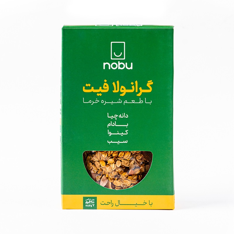 گرانولا 200 گرمی فیت برند نوبو تلاونگ