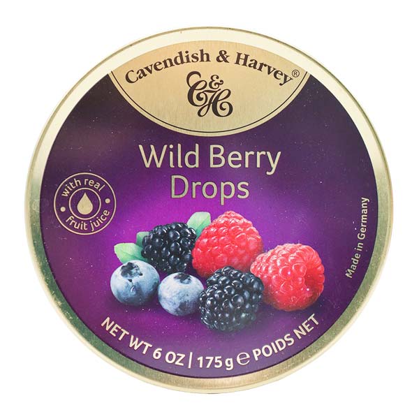 آبنبات کالفانی فلزی توت وحشی