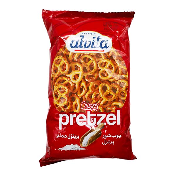 چوب شور پریتزل قرمز 300 گ آلویتا