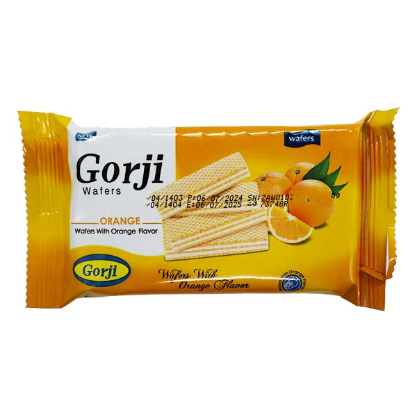 گرجی ویفر پذیرایی پرتقالی 45 گرم