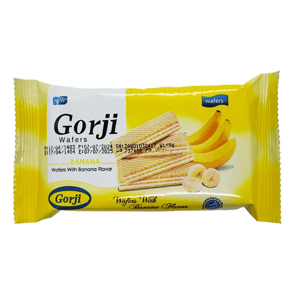 گرجی ویفر پذیرایی موزی 45 گرم