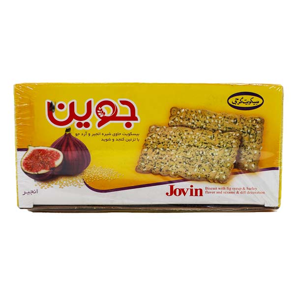 گرجی بیسکویت جوین با شیره انجیر 500 گرم