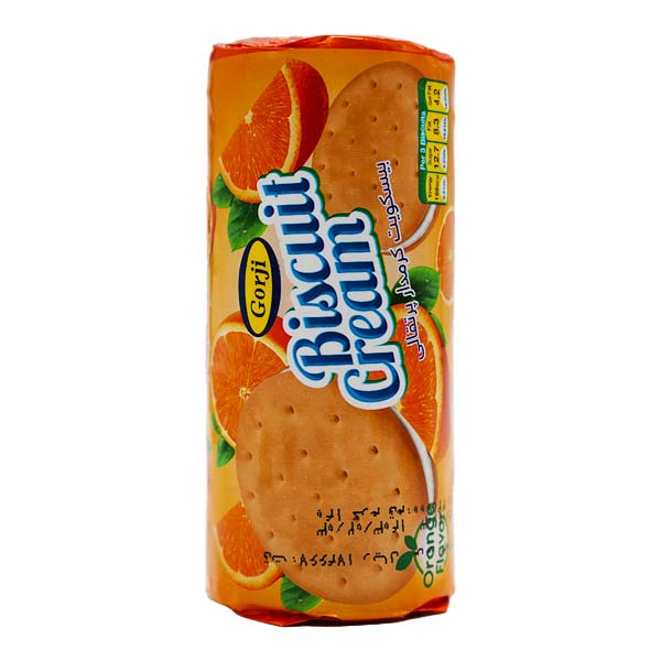 گرجی بیسکویت کرم دار پرتقالی لیوانی