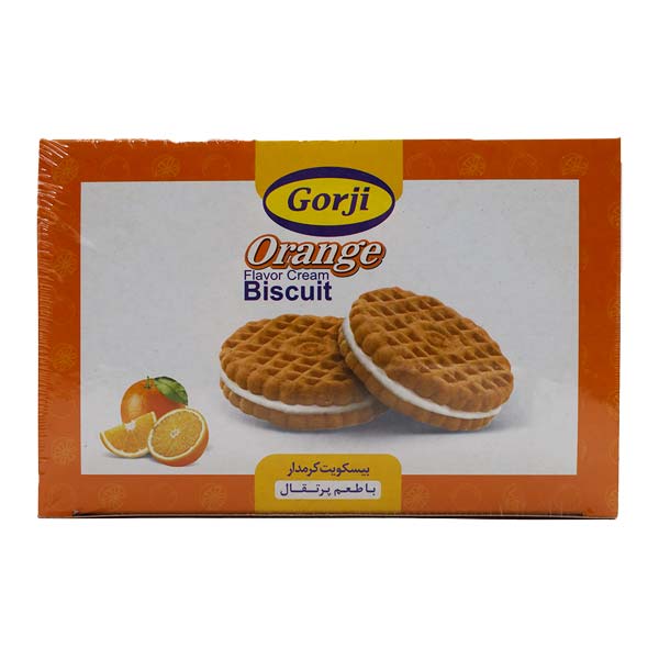 گرجی بیسکویت کرمدار پرتقالی