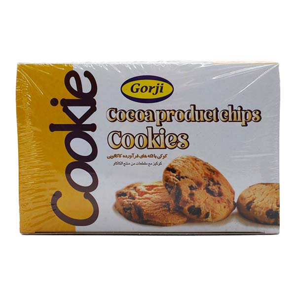 گرجی بیسکویت کوکی با تکه های شکلات