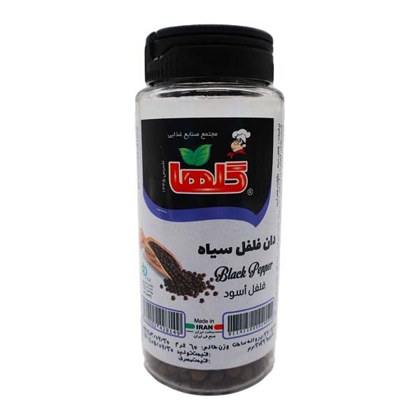 دان فلفل سیاه قوطی 60 گرمی گلها