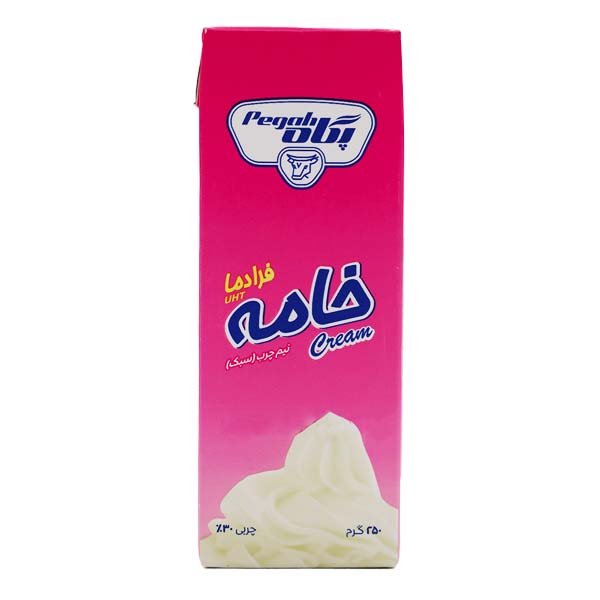 خامه 30% چربی 250 گرمی پگاه