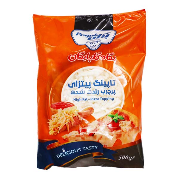 پنیر پیتزا تاپینگ 500 گرمی پگاه