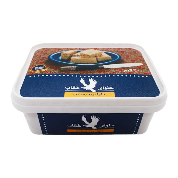 حلوا شکری 400 گرمی ساده عقاب