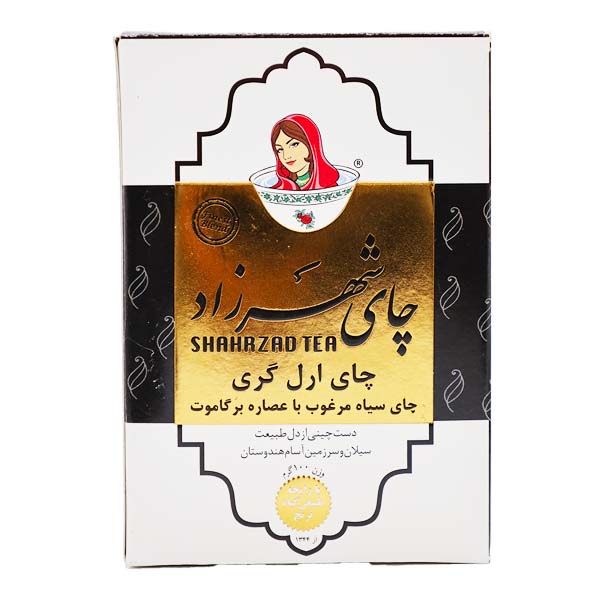 چای ارل گری 100 گرمی شهرزاد