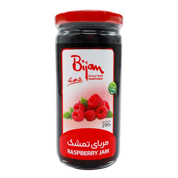 مربا تمشک بیژن 290 گرمی شیشه ای