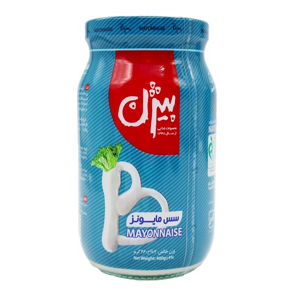 سس مایونز بیژن 460 گرمی شیشه ای