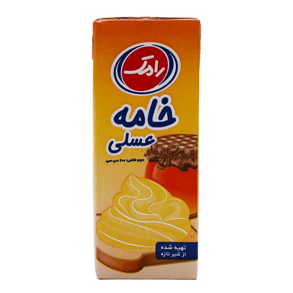 خرید خامه عسلی رامک 200 سی‌سی