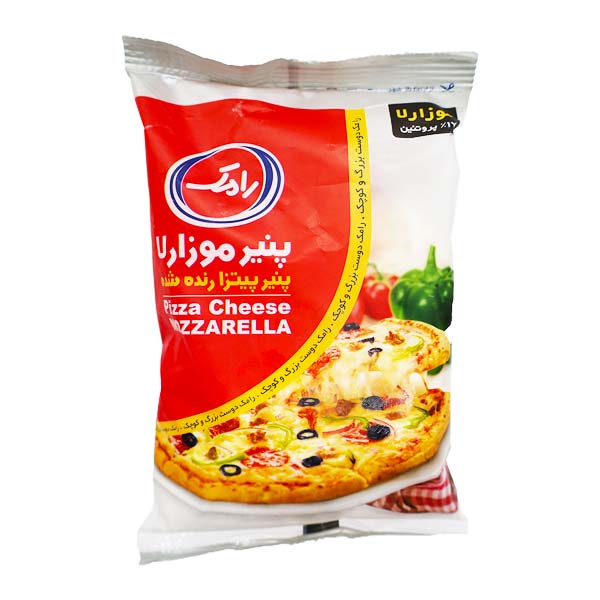 پنیر پیتزا موزارلا 180 گرمی رامک