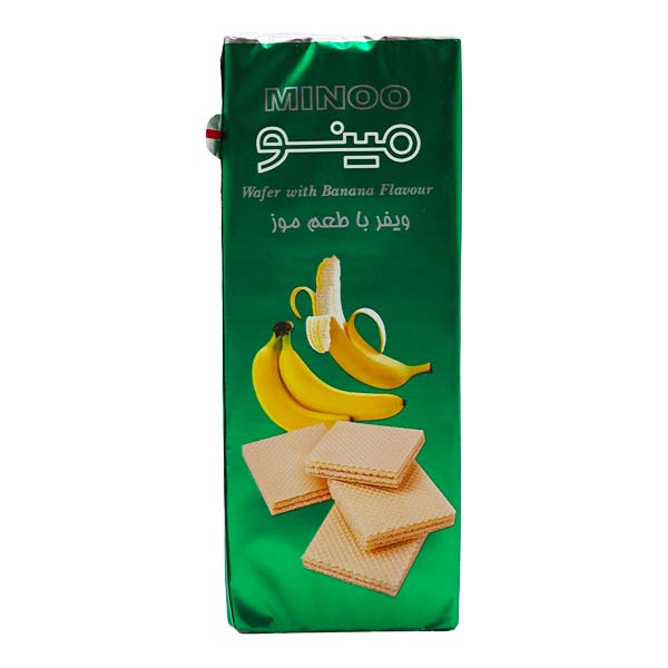 ویفر بسته 40 گرمی با طعم موزی مینو