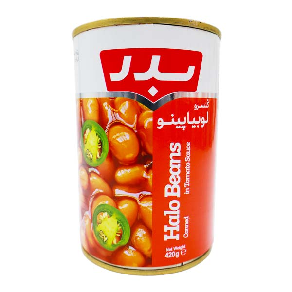 کنسرو لوبیا پینو 420 گرمی بدر